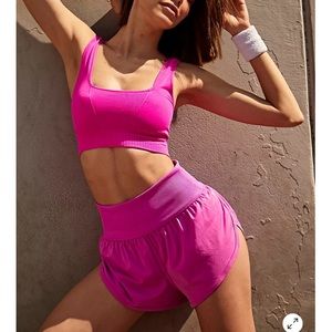 Pink FP Movement Game Time Shorts